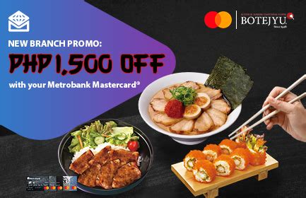 PHP 1,500 OFF at NEW Botejyu branches .
